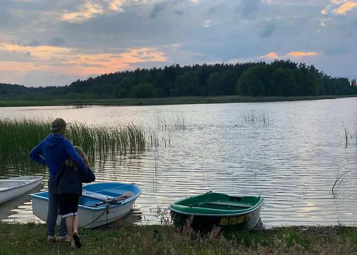 Uroczy Dom Na Mazurach Jezioro Dybowskie Dybowo (Elk)